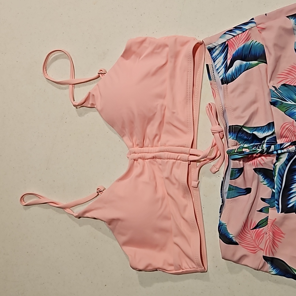 Bikini Tropical pattern Size Medium - Picture 2 of 6